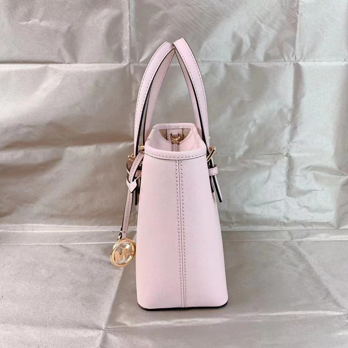 MICHAEL KORS 35T9GTVT0L Jet Set Travel Extra-Small Tote Bag In Powder Blush MICHAEL KORS 35T9GTVT0L Jet Set Travel Extra-Small Tote Bag In Powder Blush